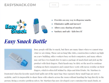 Tablet Screenshot of easysnack.com